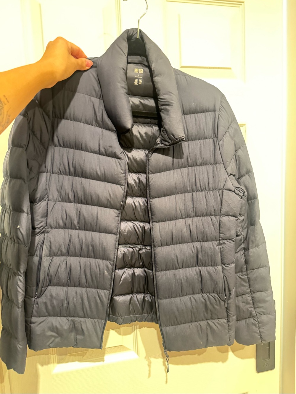 Uniqlo Women's Dark Navy Packable Puffer Jacket